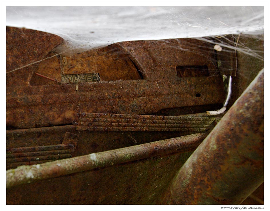 Odometer, Abandoned Truck, Washington
