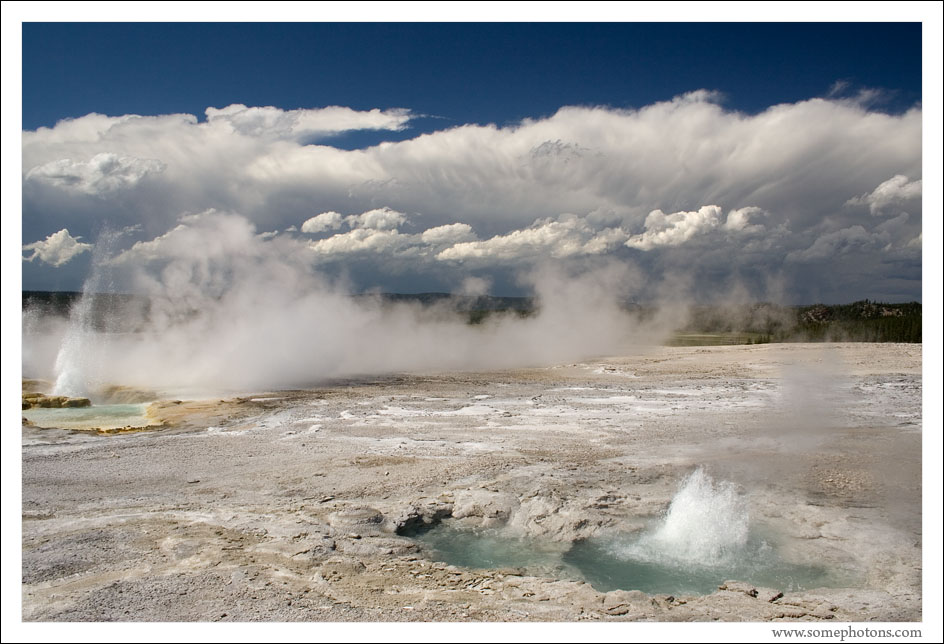 Thermal features, Yellowstone National Park, Wyoming