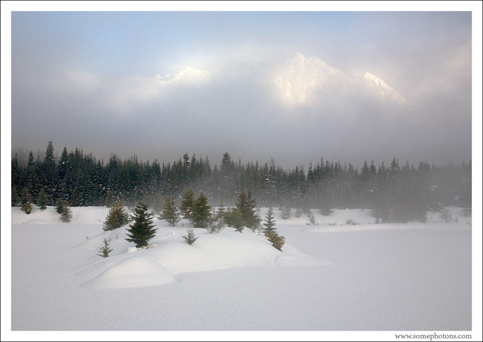 Snow Creek Pond, Cascade Mountains, Washington