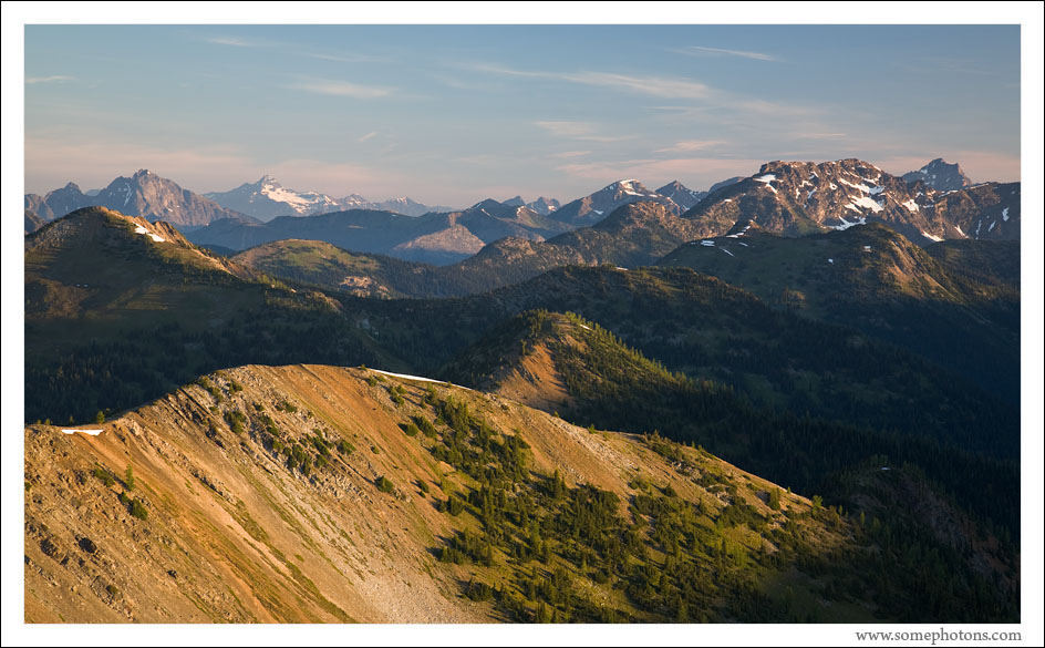 Morning in the North Cascades, Washington