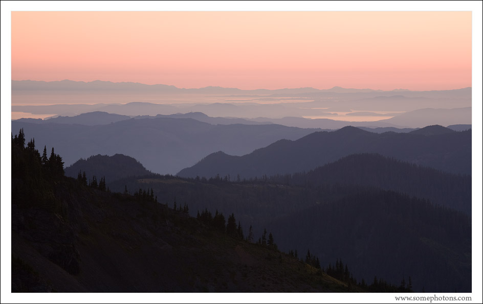 Over the Cascades to Puget Sound, Washington