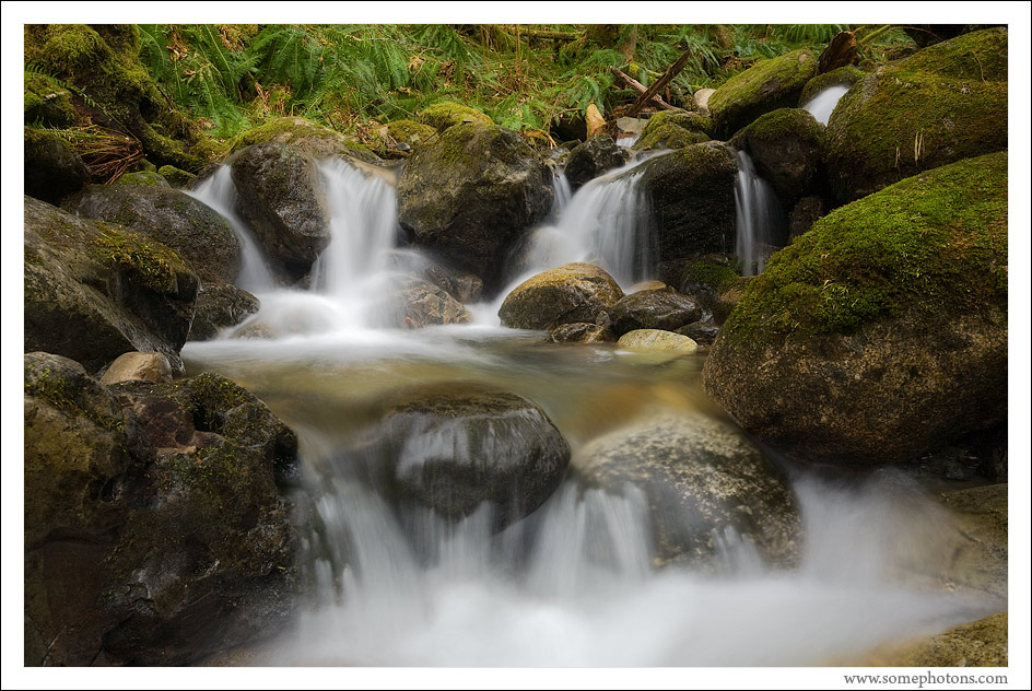 Small cascades, Wallace Falls State Park, Washington