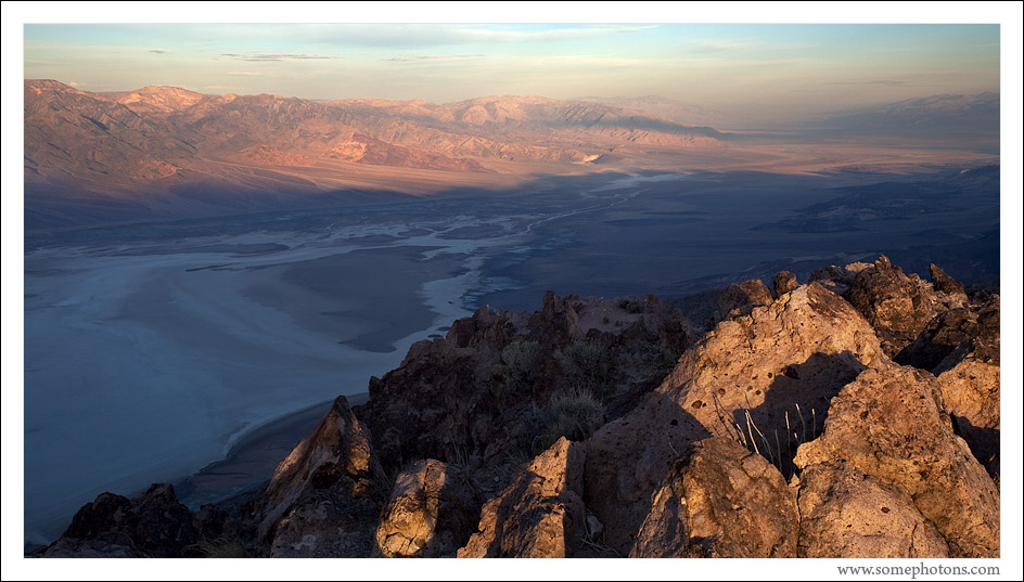 Early morning over Death Valley