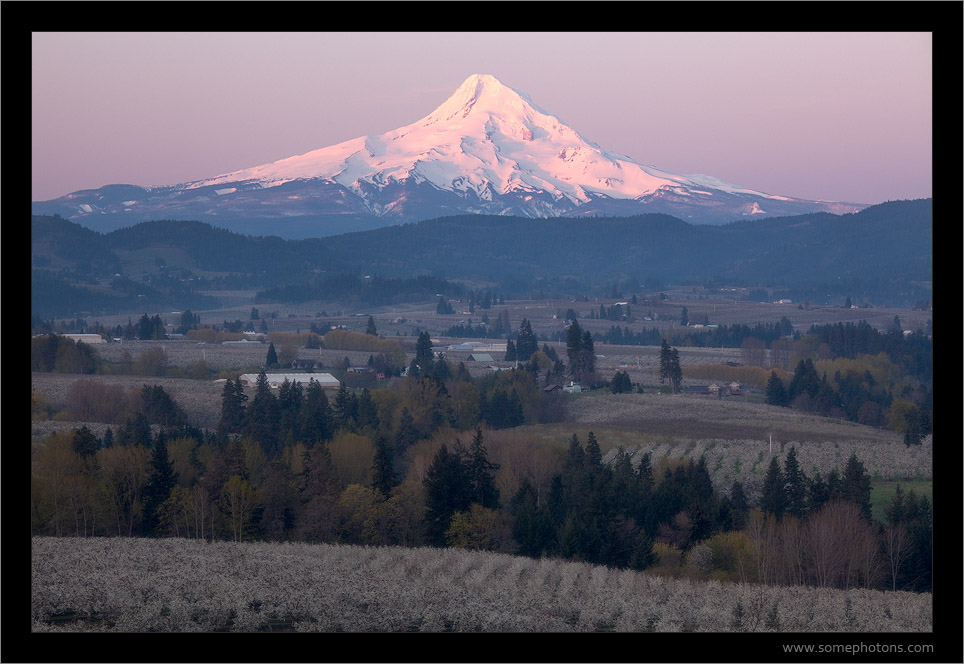 Sunrise, Hood River Valley