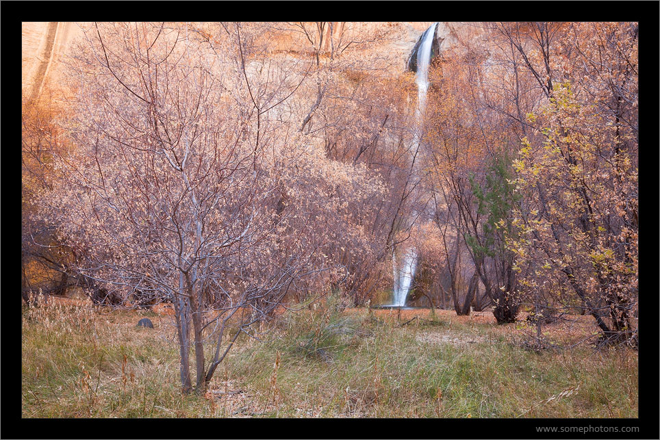 Late Autumn, Lower Calf Creek Falls, Utah