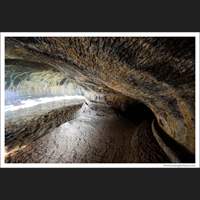 Visitors' Headlamps, Lava Beds National Monument, California