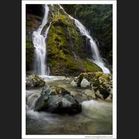 Feature Show Falls and Boulder River, Washington