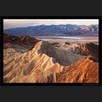 Badlands and Panamint Range, Death Valley National Park