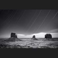 A night in Monument Valley